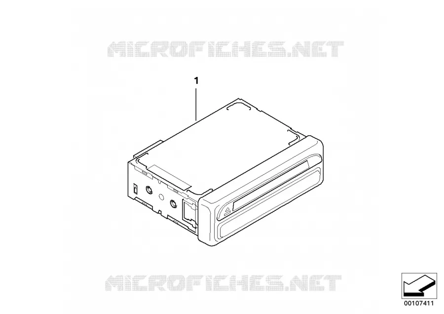 Transformat.navigation MK-2 en MK-3 BMW BMW Série 5 1998 M5 M M5
