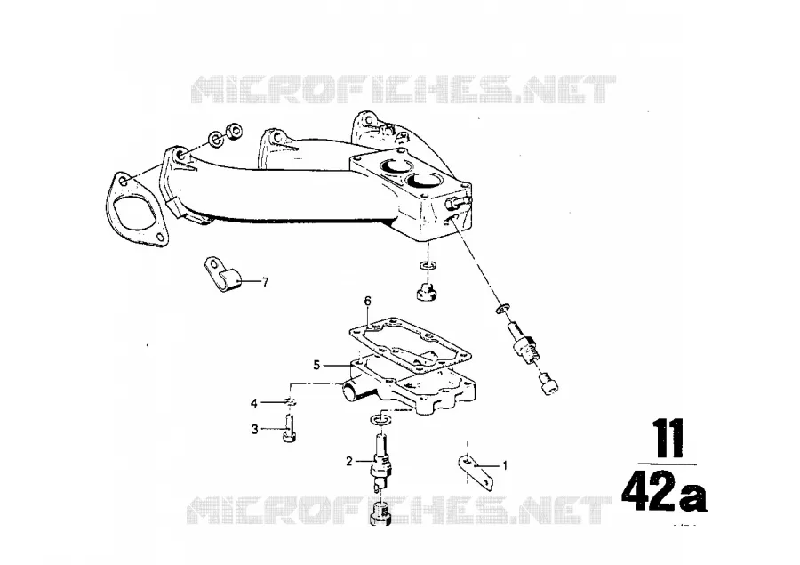 Tubulure dadmission BMW BMW CLASSIC 2500-3.3Li 1971 2500 M 2500