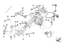 Cadre auxiliere arriere/suspension roues pour BMW 525d