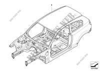 Caisse de carrosserie pour BMW 116i 2.0