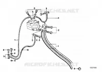 Conduite de carburant pour BMW 323i