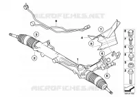 Mécanisme de direction hydraulique pour BMW M5
