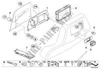 Pièces mont.ind. Rear Seat Infotainment pour BMW 735Li