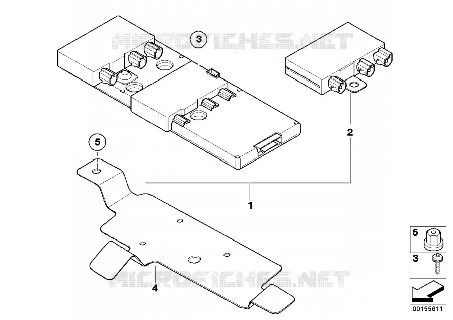 Amplificateur dantenne BMW BMW Série 7 2002 730Li A 730Li