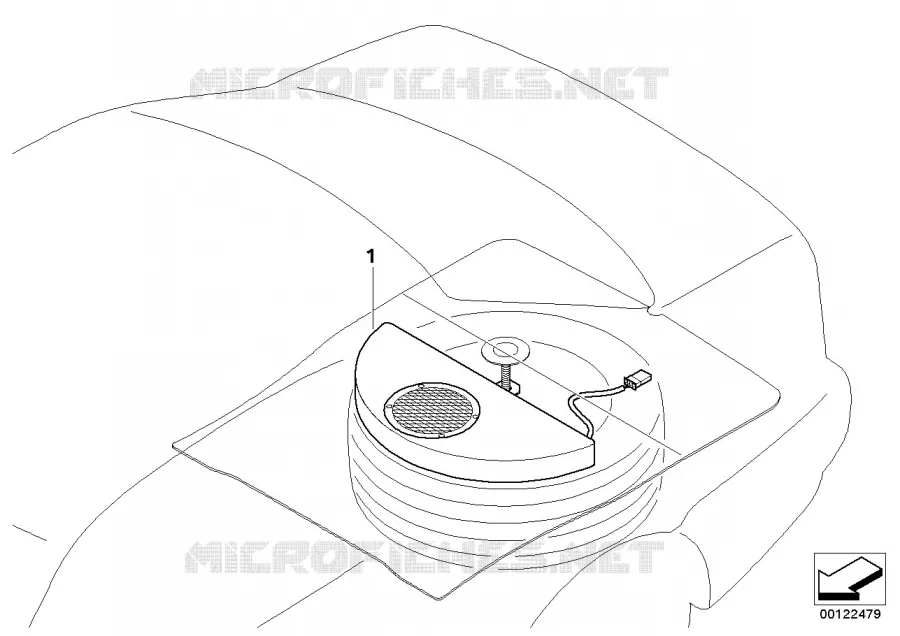 BMW Subwoofer BMW BMW Série 3 2003 320Cd N 320Cd