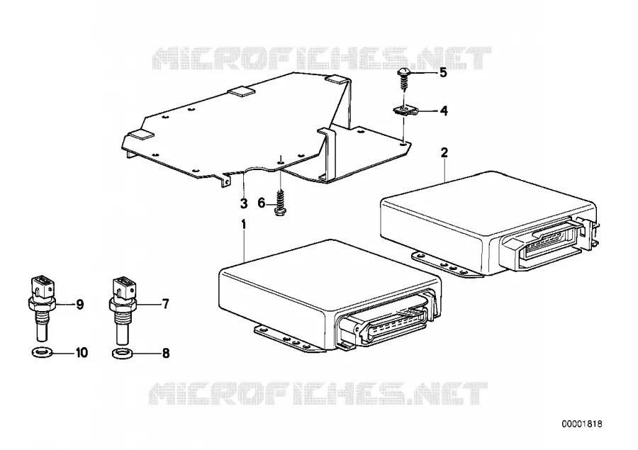 Boîtier DME programmé BMW BMW Série 3 1988 324td M 324td