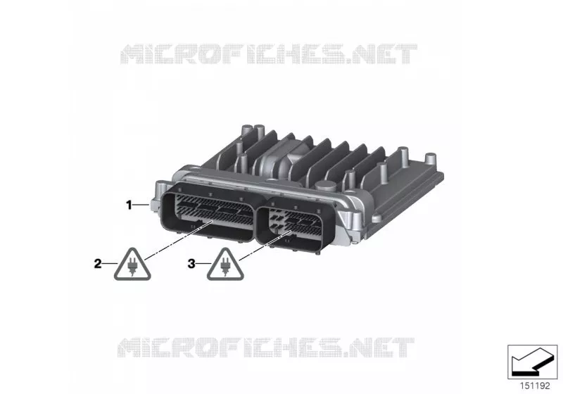 Boîtier de commande de base DME / MSV80 BMW BMW Série 1 2007 125i N 125i