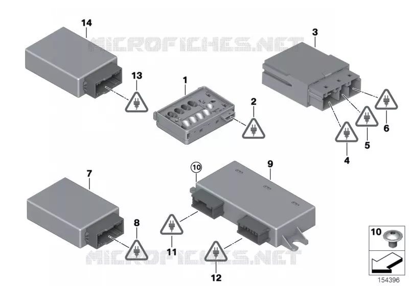 Boîtiers électroniques/modules BMW BMW Série 3 2005 330d N 330d
