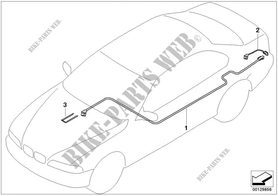 Câble de connection de changeur CD pour BMW 325Ci