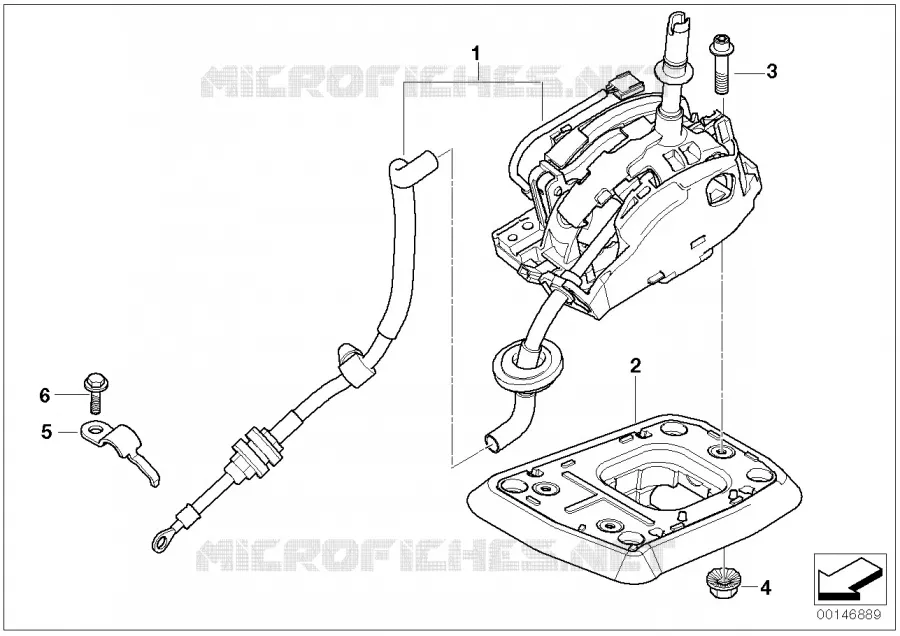 Commande de boite Steptronic - 4 roues BMW BMW X3 2009 X3 1.8d N X3 1.8d