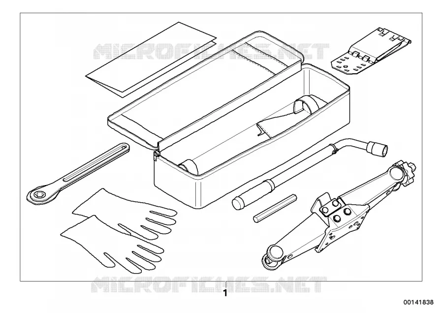 Cric BMW BMW Série 7 2000 745Li A 745Li