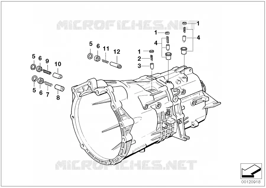 GS5-39DZ pièces de commande intérieures BMW BMW Série 3 2001 320d N 320d