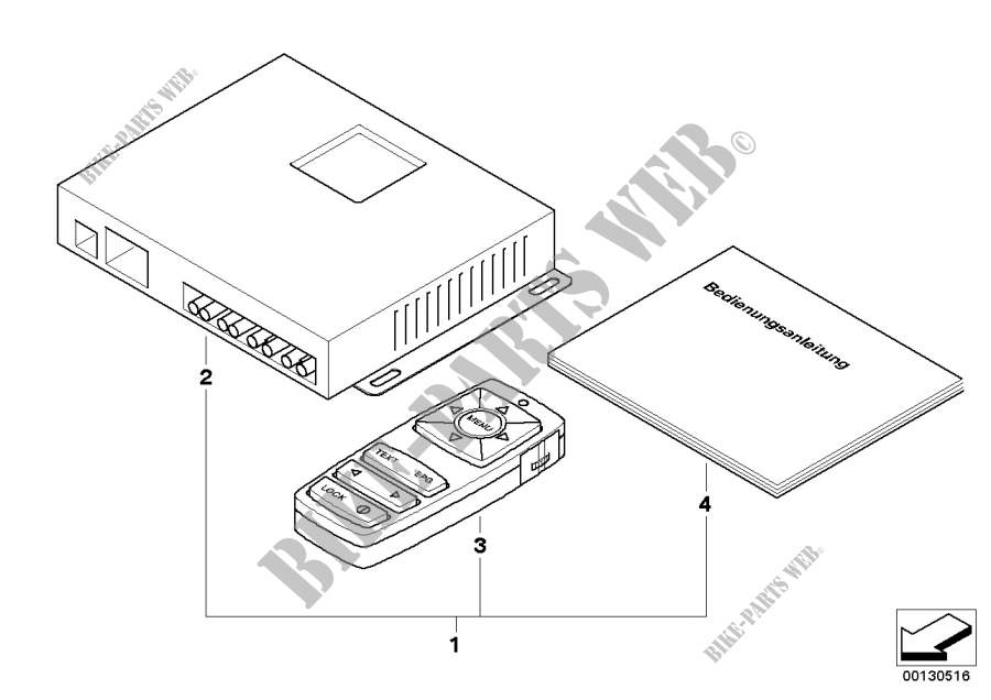 Kit de montage Settop Box pour BMW 740iL