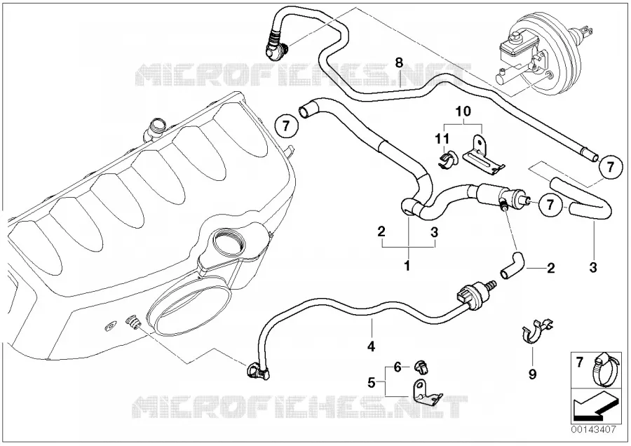 Moteur à commande par dépression BMW BMW Série 3 1999 M3 N M3