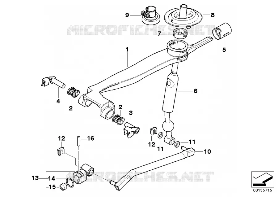 Pièces de commande de vitesses BMW BMW Série 5 2007 523i N 523i