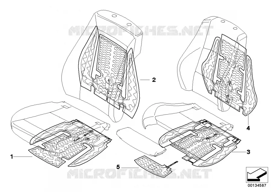 Pièces électriques de chauffage de siège BMW BMW X1 2011 X1 20d N X1 20d
