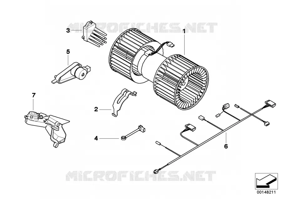Piéces électriques de climatiseur BMW BMW Série 3 2002 M3 CSL N M3 CSL