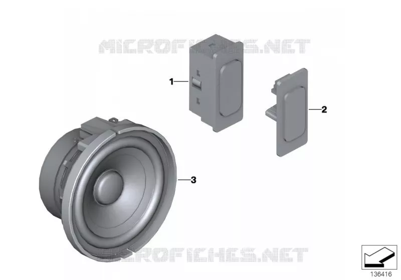 Pièces pour système mains-libres BMW BMW X6 2009 X6 40dX A X6 40dX