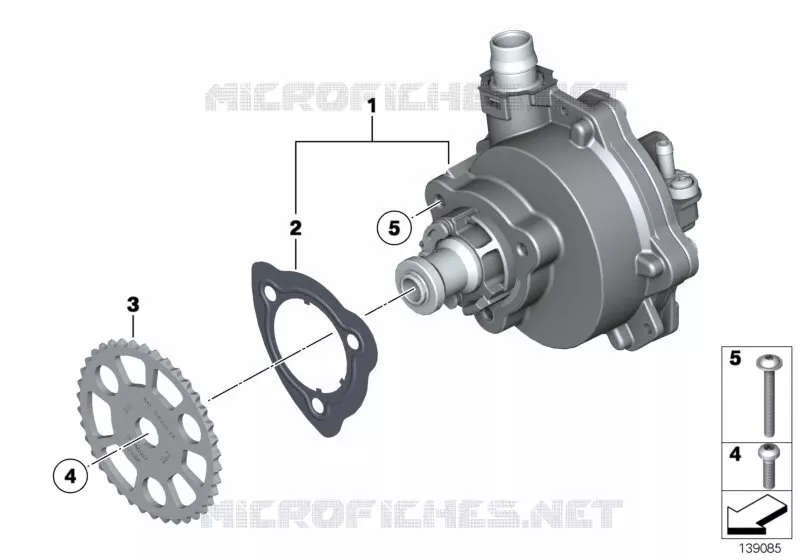 Pompe a vide BMW BMW Série 7 2007 740Li A 740Li