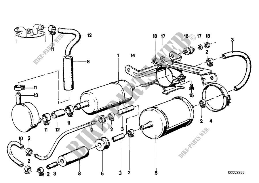 Pompe de carburant/filtre a carburant pour BMW 735i