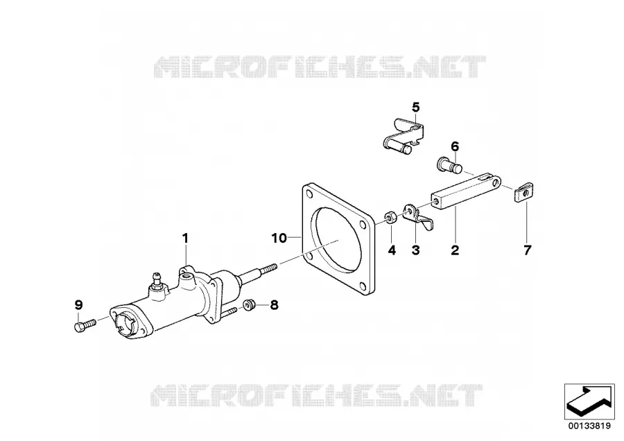 Servo-frein a commande hydraulique BMW BMW Série 8 1992 850CSi M 850CSi