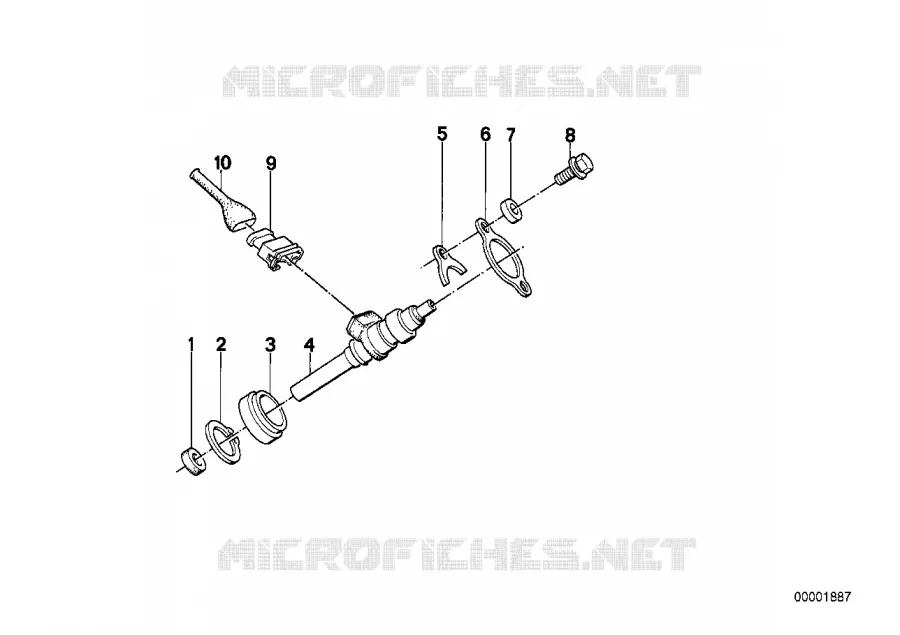 Soupape dinjection BMW BMW Série 6 1982 628CSi A 628CSi