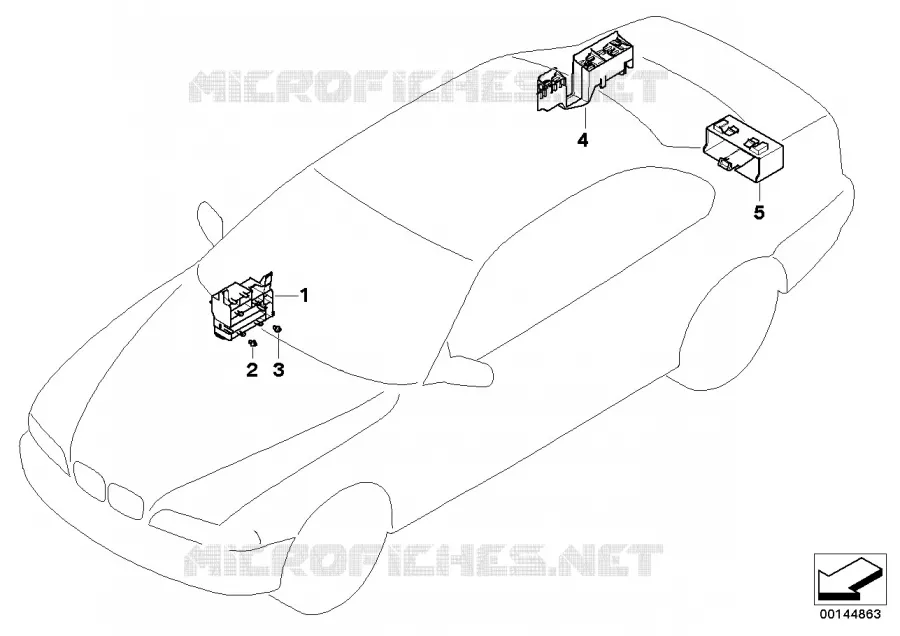 Support app.de cde de carross.et modules BMW BMW X5 2000 X5 3.0d N X5 3.0d