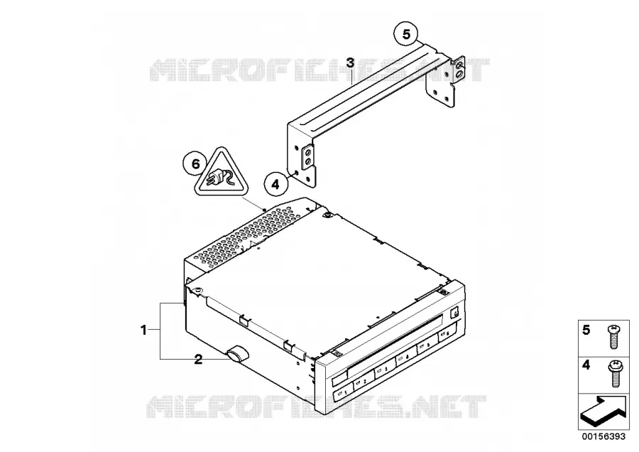 Support de changeur-CD BMW BMW X5 2012 X5 40iX A X5 40iX