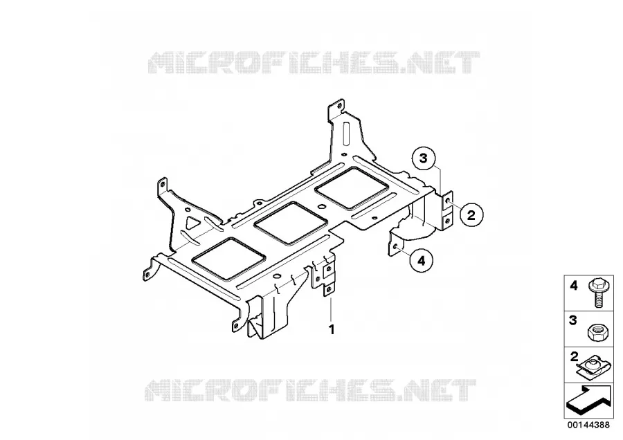 Support module vidéo BMW BMW Série 3 2004 320i N 320i