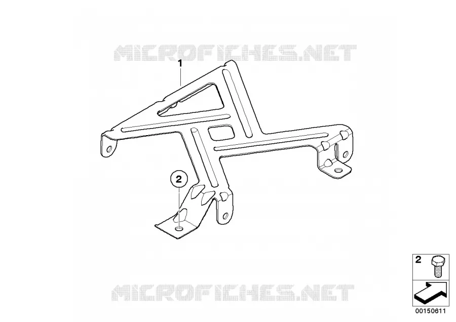Support module vidéo BMW BMW Série 3 2004 320i N 320i