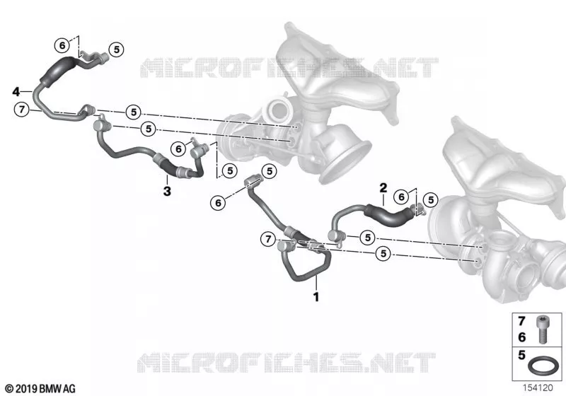 Système de refroid. turbocompresseur BMW BMW Z4 2008 Z4 35i N Z4 35i