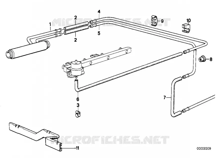 Systeme de refroidissement en carburant BMW BMW Série 6 1982 628CSi A 628CSi
