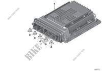 Boîtier électronique de base DME / MSD85 pour BMW 550i
