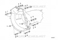 Fixation de boite de vitesses pour BMW 730iL