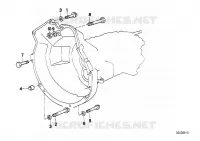 Fixation de boite de vitesses pour BMW 318i