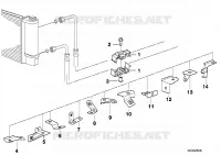 Support de conduite dhuile pour BMW 524td