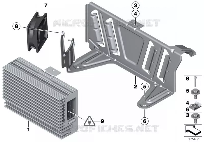 Amplificateur/support BMW BMW Série 7 2007 760Li A 760Li