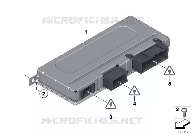 Boîtier ZGM (Module Gateway Central) BMW BMW Série 6 2011 640d N 640d