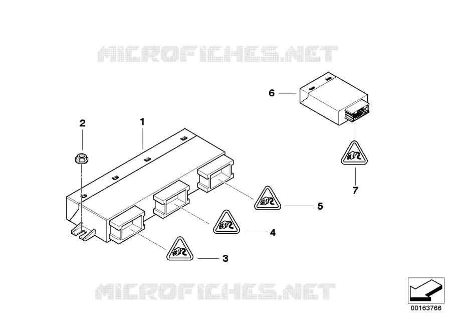 Boîtiers électroniques/modules BMW BMW X6 2009 X6 40dX A X6 40dX