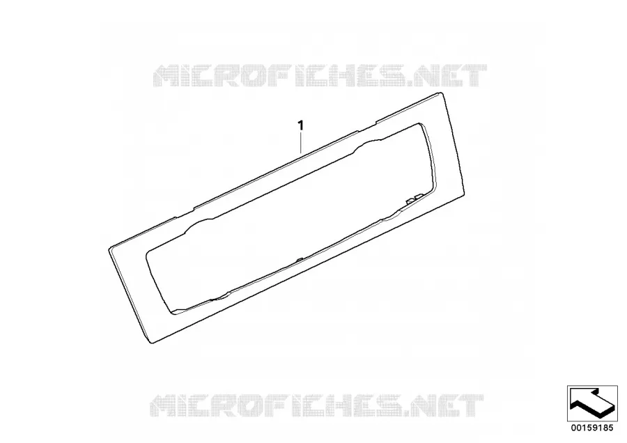 Cache Individual chauffage/climatisation BMW BMW Série 3 2010 320d N 320d