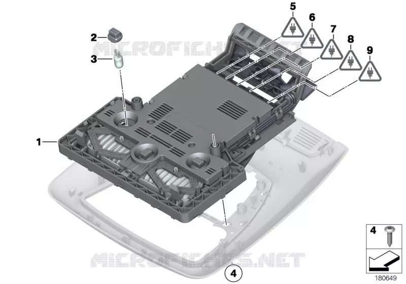 Centrale de commande de toit High BMW BMW X3 2011 X3 35dX N X3 35dX