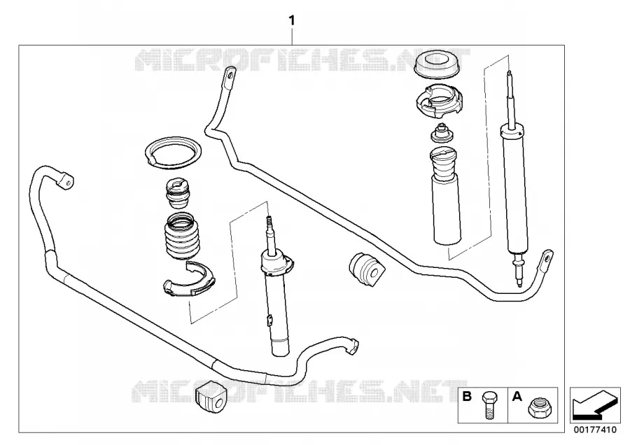 Châssis Performance BMW BMW Série 1 2006 123d N 123d