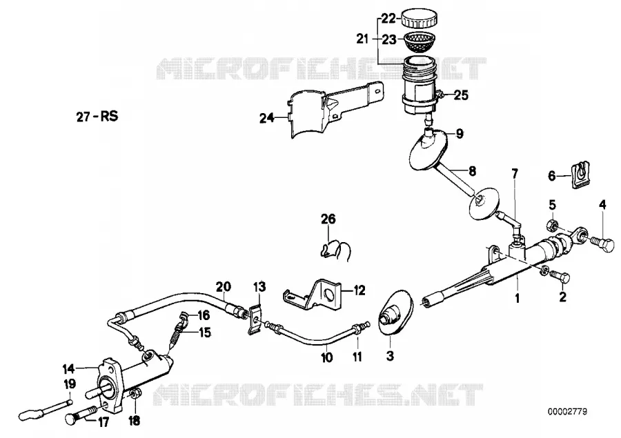 Commande dembrayage BMW BMW Série 5 1981 528i M 528i