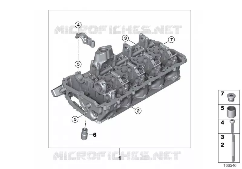 Culasse BMW BMW Série 7 2007 750Li A 750Li