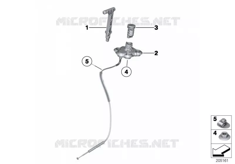 Déverrouillage de secours BMW BMW Série 7 2007 750Li A 750Li