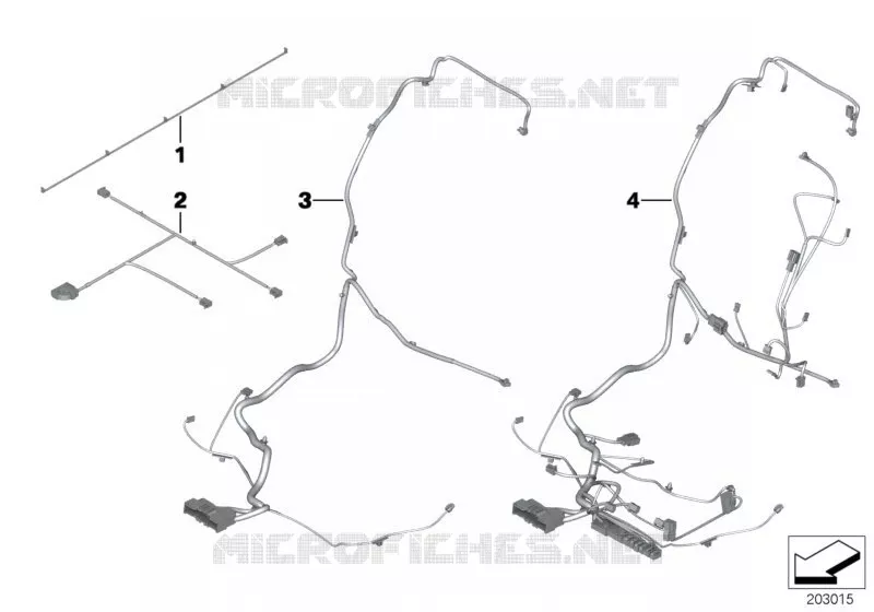 Faisceau pour siège BMW BMW Série 7 2007 730Li A 730Li