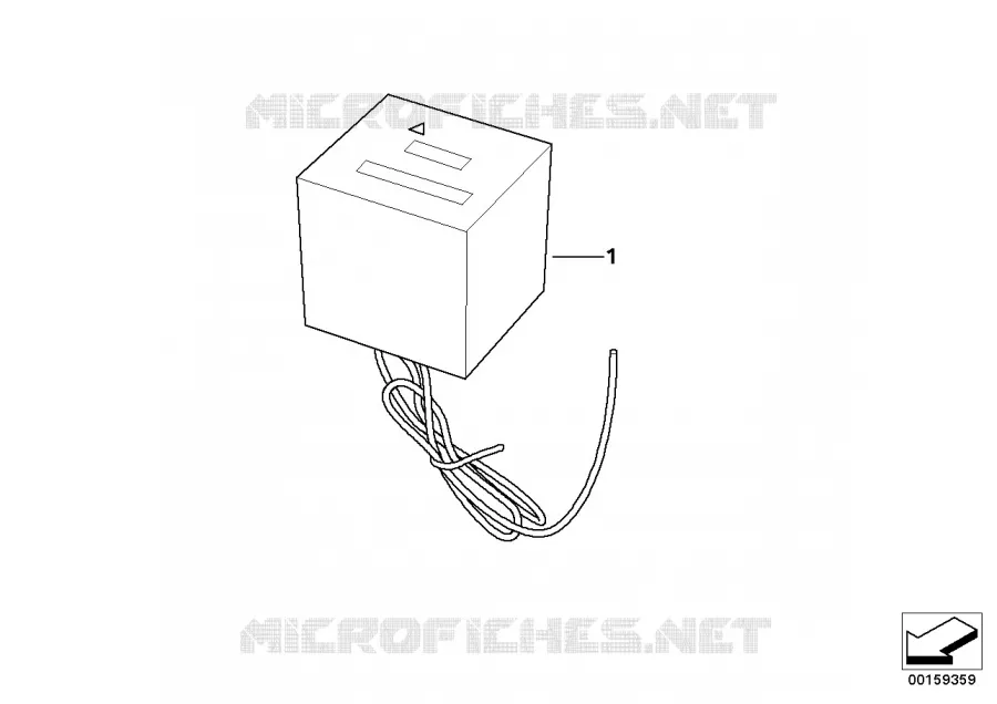 Filtre antiparasite BMW BMW Série 7 2000 735Li A 735Li