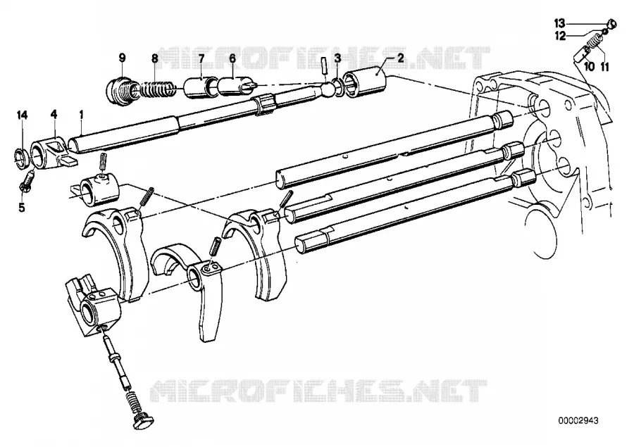 Getrag 235 pieces interieur. de commande BMW BMW Série 5 1973 520i M 520i