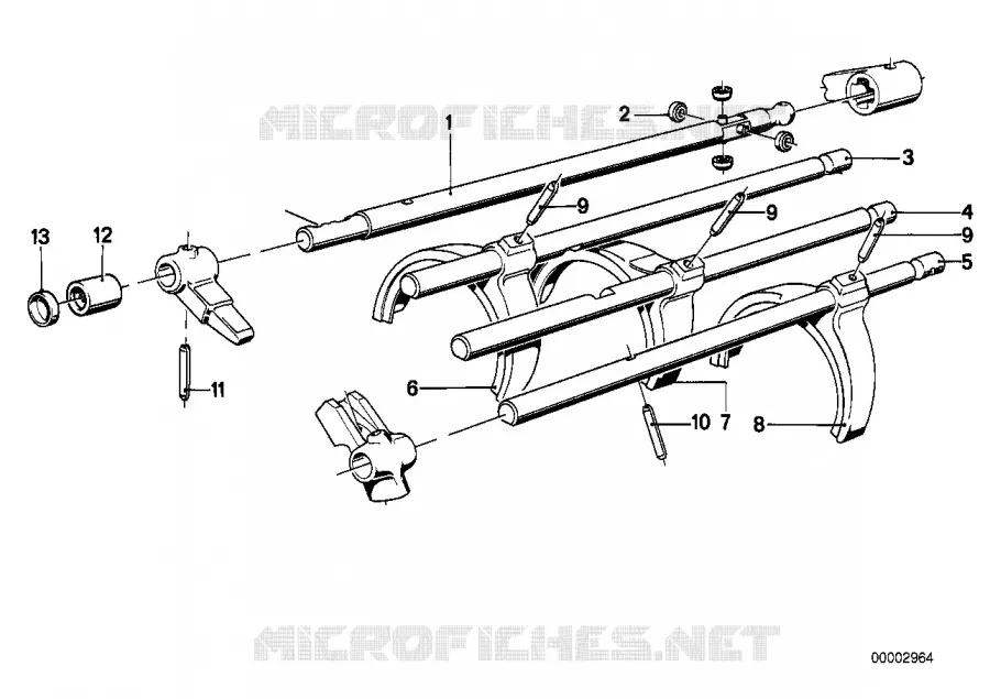 Getrag 265/5 pieces interieur.de comma BMW BMW Série 6 1982 635CSi M 635CSi