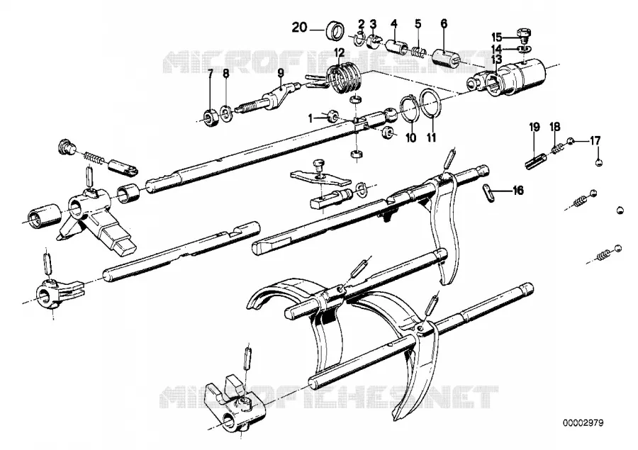 Getrag 265/6 pieces interieur.de comma BMW BMW Série 6 1981 628CSi M 628CSi